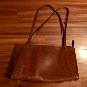 Monsac brown leather purse